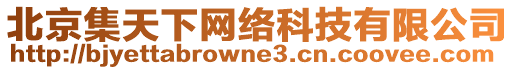 北京集天下網(wǎng)絡(luò)科技有限公司