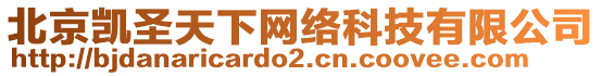 北京凱圣天下網絡科技有限公司