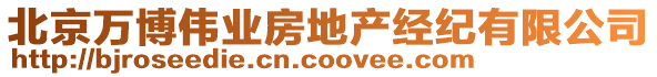 北京萬博偉業(yè)房地產(chǎn)經(jīng)紀(jì)有限公司
