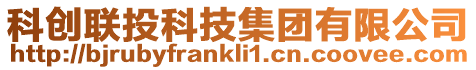 科創(chuàng)聯(lián)投科技集團(tuán)有限公司