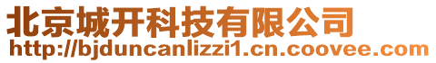 北京城開科技有限公司