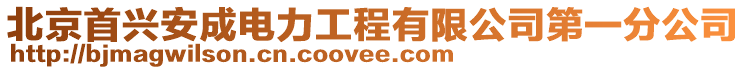 北京首興安成電力工程有限公司第一分公司