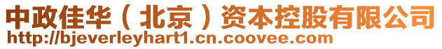 中政佳華(北京)資本控股有限公司