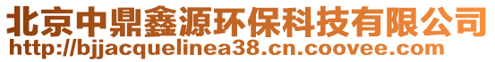 北京中鼎鑫源環保科技有限公司
