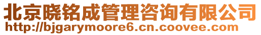 北京曉銘成管理咨詢有限公司