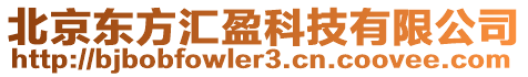 北京東方匯盈科技有限公司