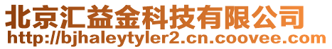 北京匯益金科技有限公司
