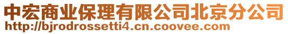 中宏商業(yè)保理有限公司北京分公司