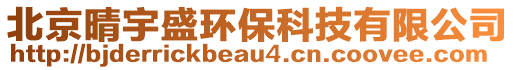 北京晴宇盛環(huán)保科技有限公司