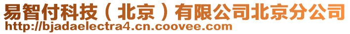 易智付科技(北京)有限公司北京分公司