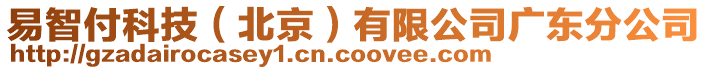 易智付科技(北京)有限公司廣東分公司