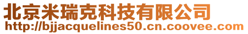 北京米瑞克科技有限公司
