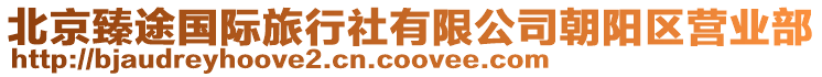 北京臻途國際旅行社有限公司朝陽區營業部