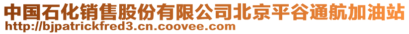 中國(guó)石化銷售股份有限公司北京平谷通航加油站