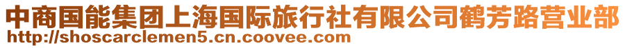 中商國(guó)能集團(tuán)上海國(guó)際旅行社有限公司鶴芳路營(yíng)業(yè)部