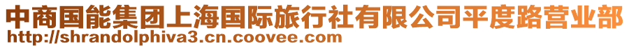 中商國(guó)能集團(tuán)上海國(guó)際旅行社有限公司平度路營(yíng)業(yè)部