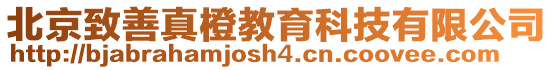 北京致善真橙教育科技有限公司