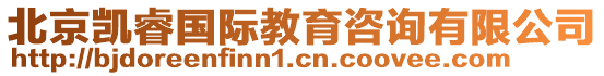 北京凱睿國際教育咨詢有限公司