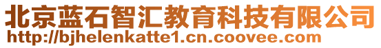 北京蓝石智汇教育科技有限公司