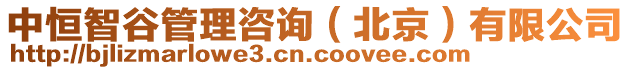 中恒智谷管理咨詢(北京)有限公司