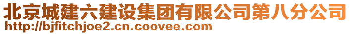 北京城建六建設集團有限公司第八分公司