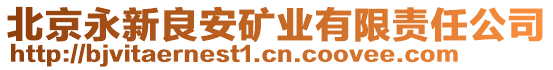 北京永新良安礦業(yè)有限責(zé)任公司