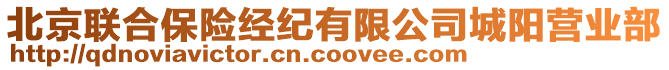 北京聯(lián)合保險經(jīng)紀(jì)有限公司城陽營業(yè)部