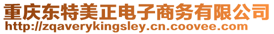 重慶東特美正電子商務(wù)有限公司