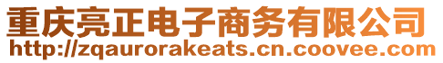 重慶亮正電子商務有限公司