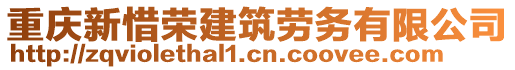 重慶新惜榮建筑勞務(wù)有限公司