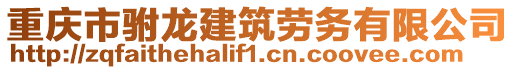 重慶市駙龍建筑勞務(wù)有限公司