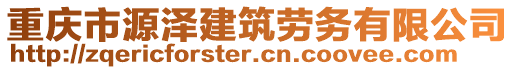 重慶市源澤建筑勞務(wù)有限公司