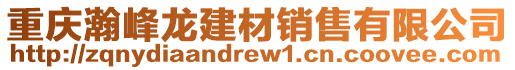 重慶瀚峰龍建材銷售有限公司