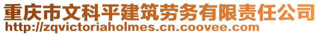 重慶市文科平建筑勞務(wù)有限責(zé)任公司