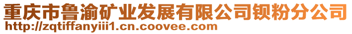 重慶市魯渝礦業發展有限公司鋇粉分公司