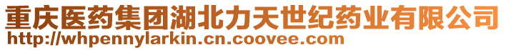 重慶醫藥集團湖北力天世紀藥業有限公司
