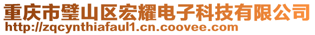重慶市璧山區宏耀電子科技有限公司