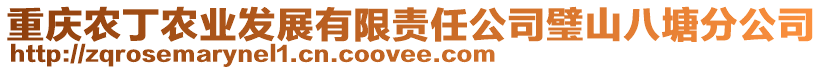 重慶農(nóng)丁農(nóng)業(yè)發(fā)展有限責(zé)任公司璧山八塘分公司