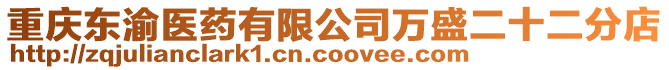 重慶東渝醫藥有限公司萬盛二十二分店