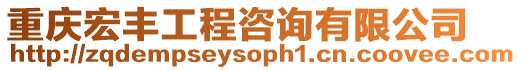 重慶宏豐工程咨詢有限公司