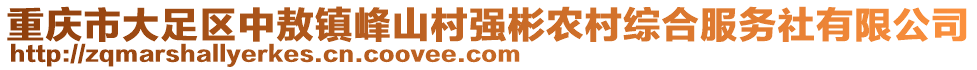 重慶市大足區(qū)中敖鎮(zhèn)峰山村強(qiáng)彬農(nóng)村綜合服務(wù)社有限公司