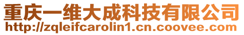 重慶一維大成科技有限公司