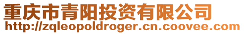 重慶市青陽投資有限公司