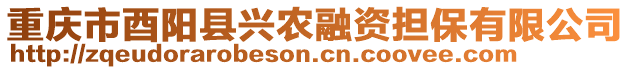 重慶市酉陽縣興農(nóng)融資擔(dān)保有限公司