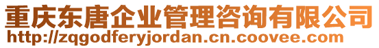 重慶東唐企業(yè)管理咨詢有限公司