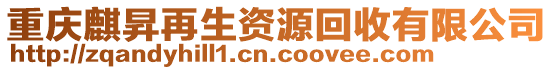 重慶麒昇再生資源回收有限公司