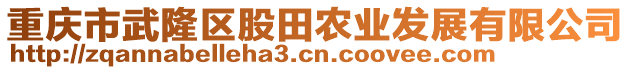 重慶市武隆區(qū)股田農(nóng)業(yè)發(fā)展有限公司