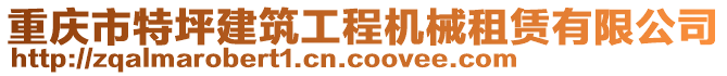 重慶市特坪建筑工程機(jī)械租賃有限公司