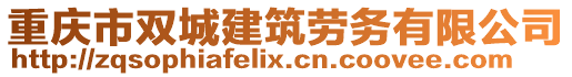 重慶市雙城建筑勞務有限公司