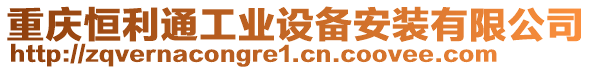 重慶恒利通工業(yè)設備安裝有限公司